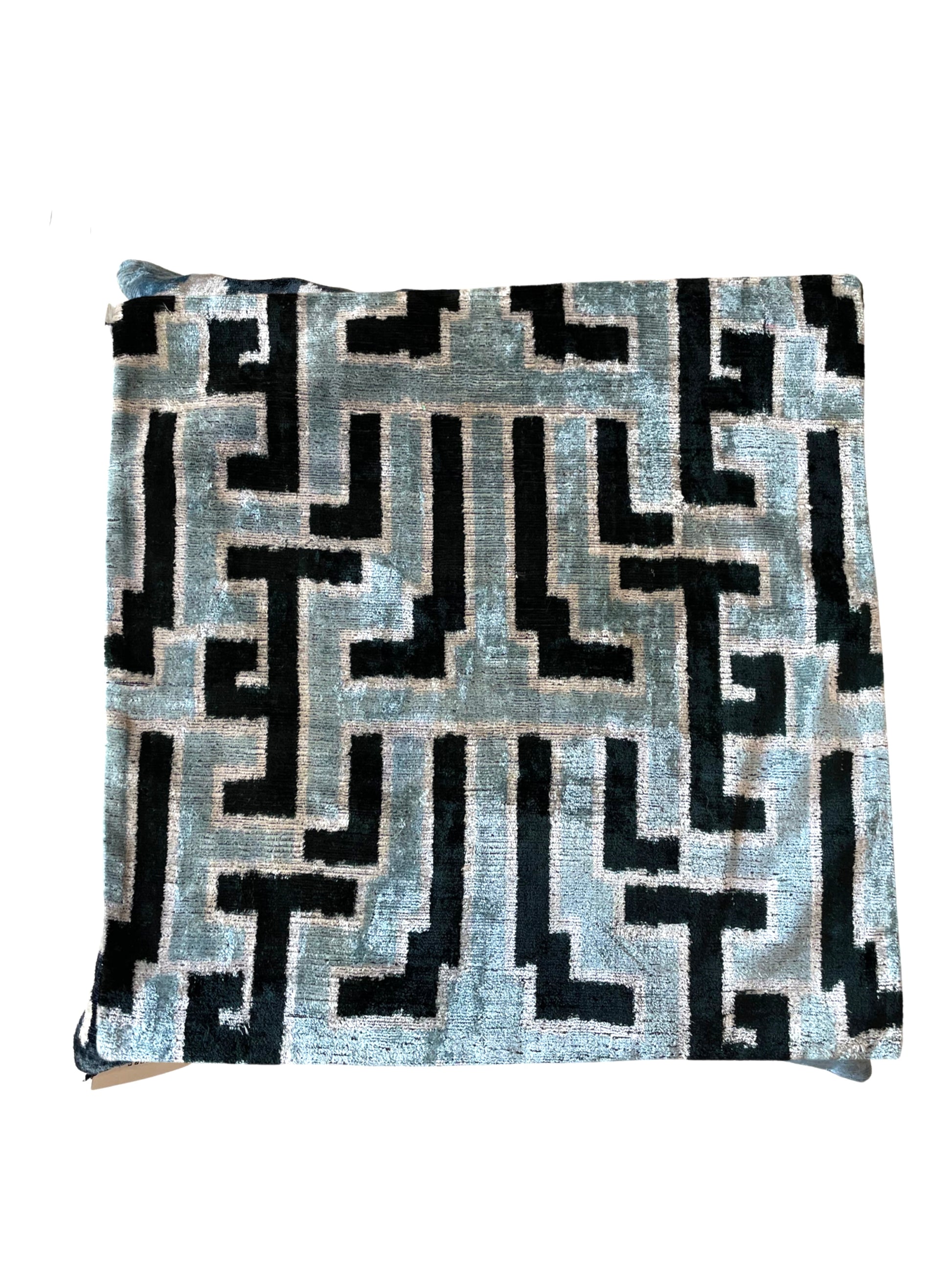 Square Pillow, Intertwist / Maya Blue Intertwist